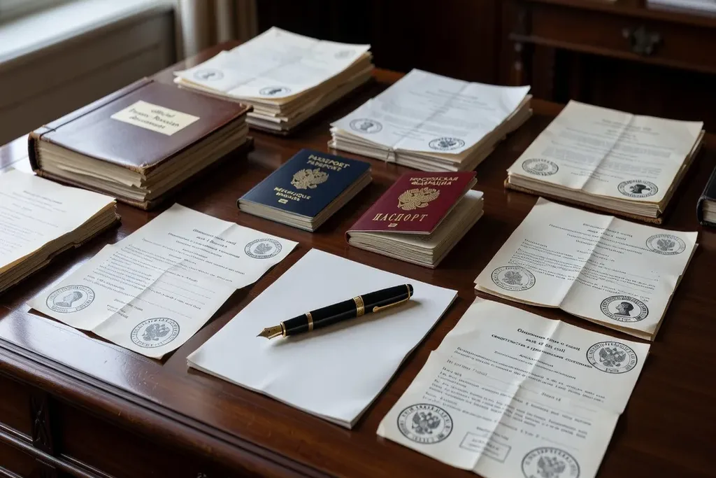 Documents administratifs franco-russes pour le mariage