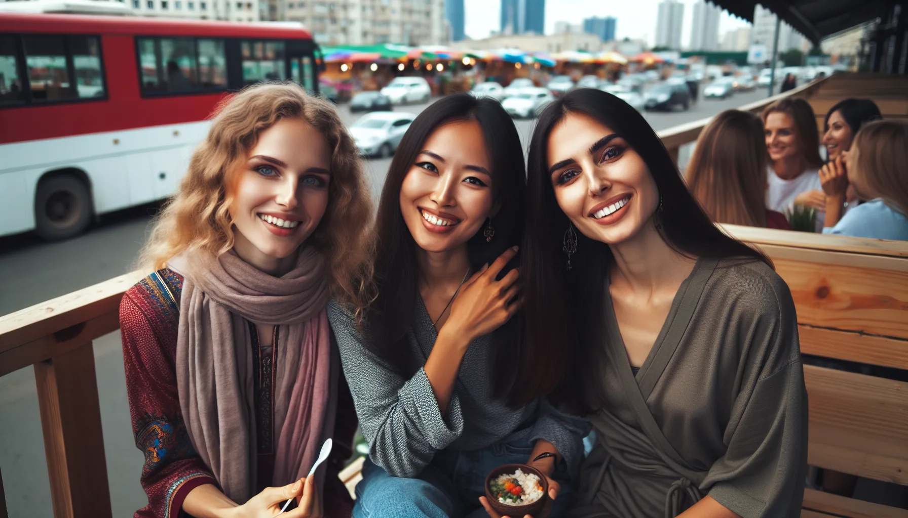 Femmes russo-marocaines partageant leur culture