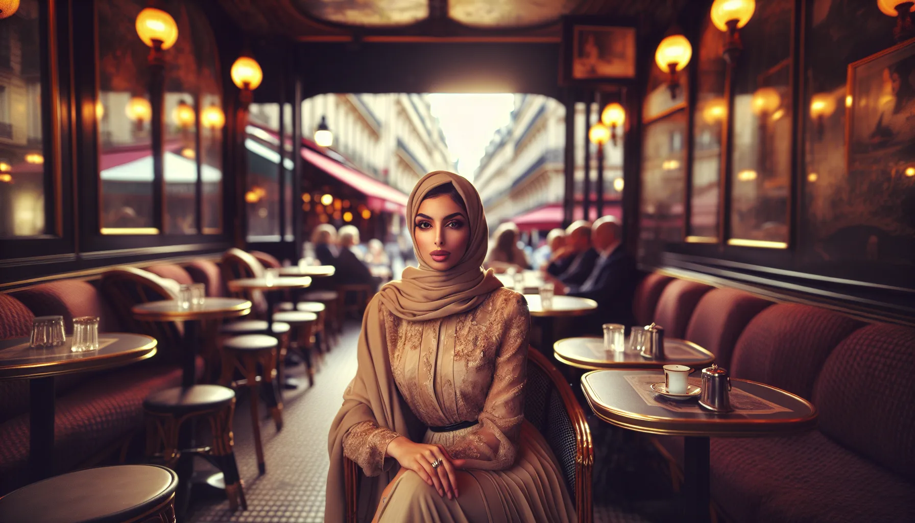 Portrait d une femme francaise vue par les yeux d une femme russe