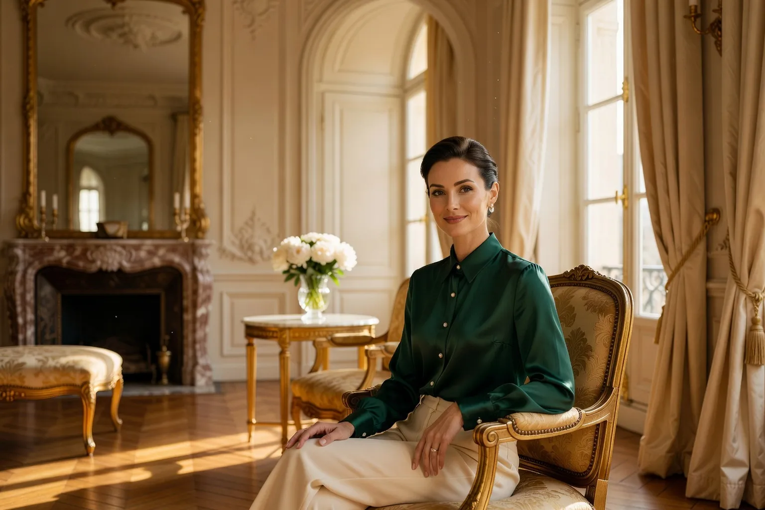 Femme russe en famille, portrait chaleureux reflétant ses valeurs